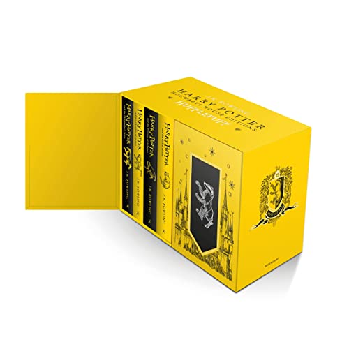 Harry Potter Hufflepuff House Editions Hardback Box Set von Bloomsbury